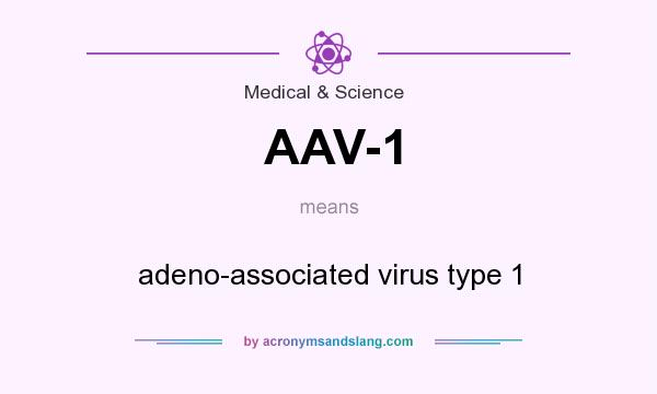 What does AAV-1 mean? It stands for adeno-associated virus type 1