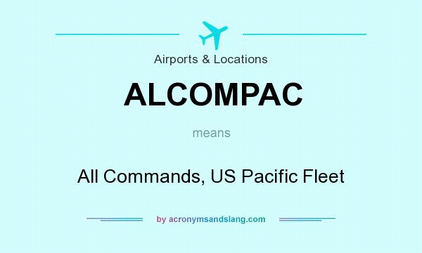 What does ALCOMPAC mean? It stands for All Commands, US Pacific Fleet