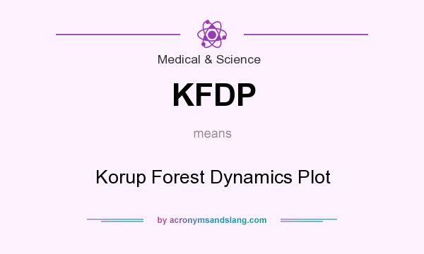 What does KFDP mean? It stands for Korup Forest Dynamics Plot