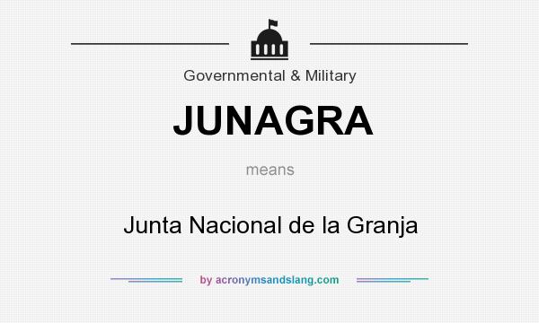 What does JUNAGRA mean? It stands for Junta Nacional de la Granja
