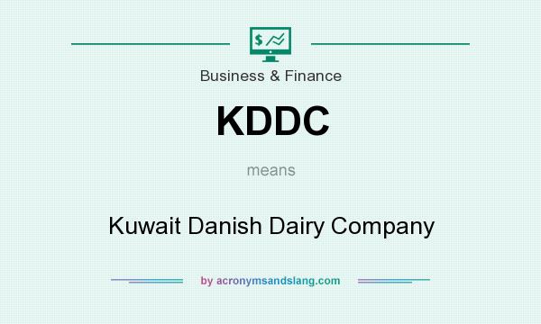 What does KDDC mean? It stands for Kuwait Danish Dairy Company