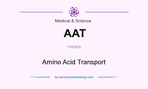 What does AAT mean? It stands for Amino Acid Transport