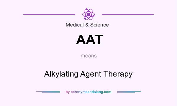 What does AAT mean? It stands for Alkylating Agent Therapy