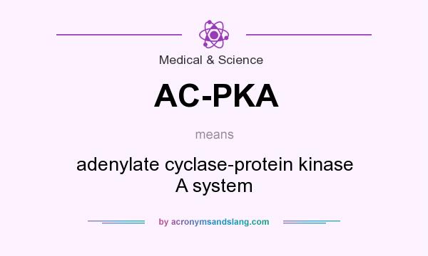 What does AC-PKA mean? It stands for adenylate cyclase-protein kinase A system