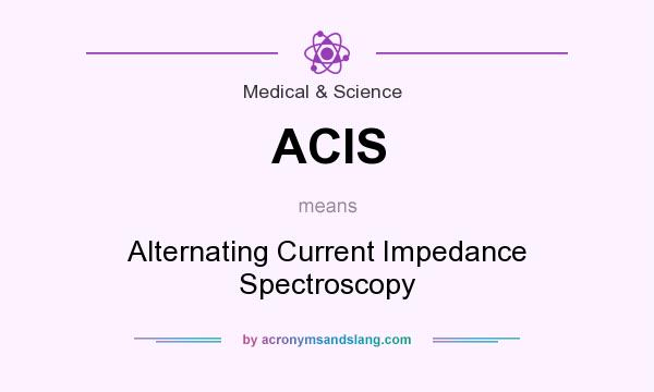 What does ACIS mean? It stands for Alternating Current Impedance Spectroscopy