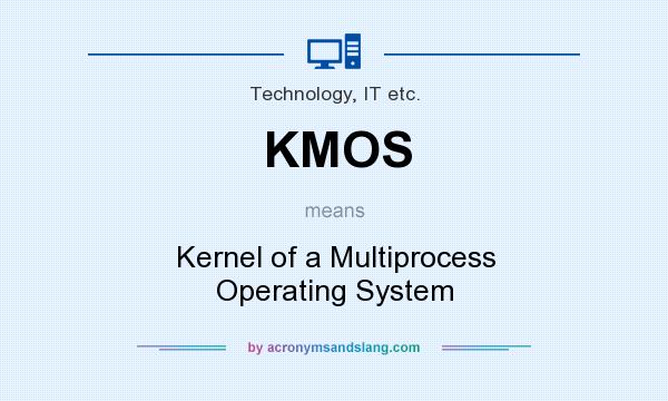 What does KMOS mean? It stands for Kernel of a Multiprocess Operating System