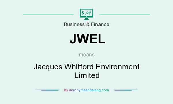 What does JWEL mean? It stands for Jacques Whitford Environment Limited
