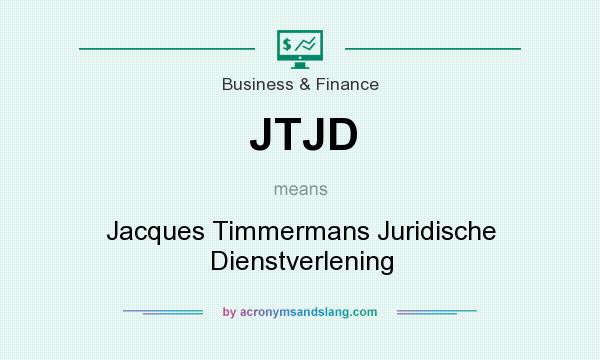 What does JTJD mean? It stands for Jacques Timmermans Juridische Dienstverlening