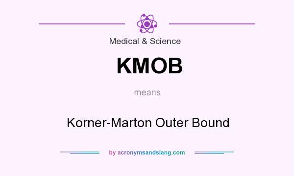 What does KMOB mean? It stands for Korner-Marton Outer Bound