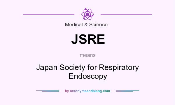 What does JSRE mean? It stands for Japan Society for Respiratory Endoscopy