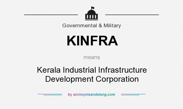 What does KINFRA mean? It stands for Kerala Industrial Infrastructure Development Corporation