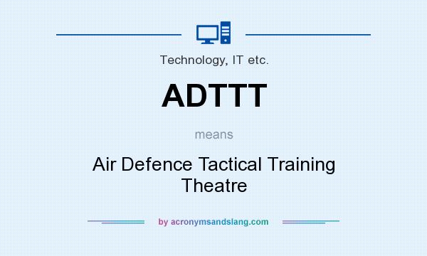 What does ADTTT mean? It stands for Air Defence Tactical Training Theatre