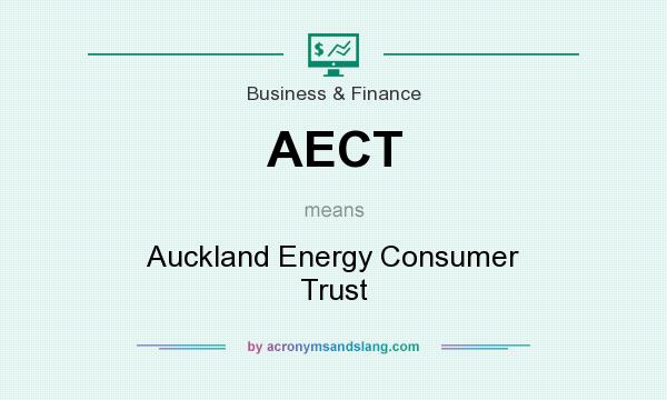 What does AECT mean? It stands for Auckland Energy Consumer Trust