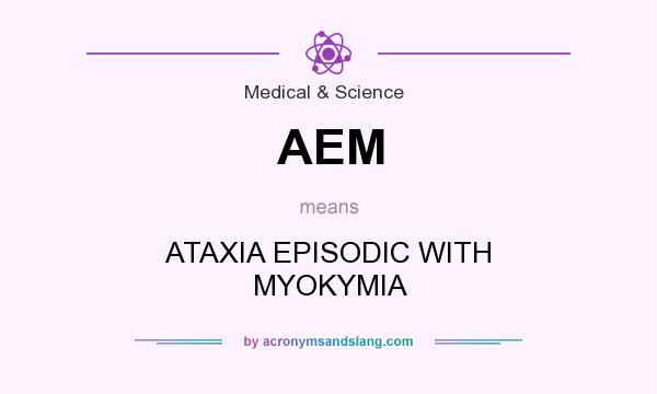 What does AEM mean? It stands for ATAXIA EPISODIC WITH MYOKYMIA