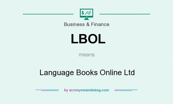 What does LBOL mean? It stands for Language Books Online Ltd