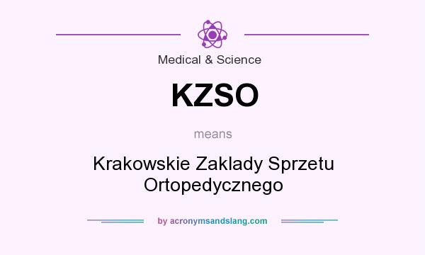 What does KZSO mean? It stands for Krakowskie Zaklady Sprzetu Ortopedycznego