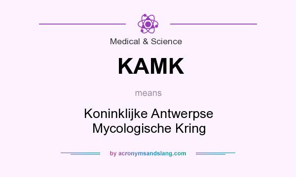 What does KAMK mean? It stands for Koninklijke Antwerpse Mycologische Kring