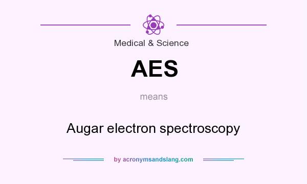 What does AES mean? It stands for Augar electron spectroscopy