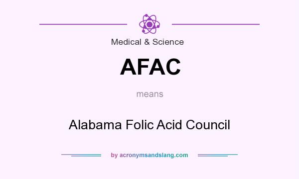 What does AFAC mean? It stands for Alabama Folic Acid Council