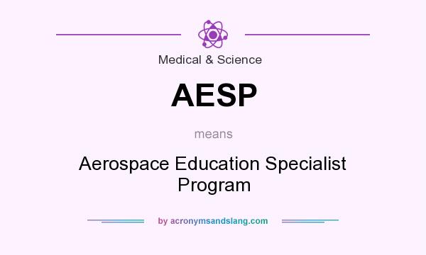 What does AESP mean? It stands for Aerospace Education Specialist Program