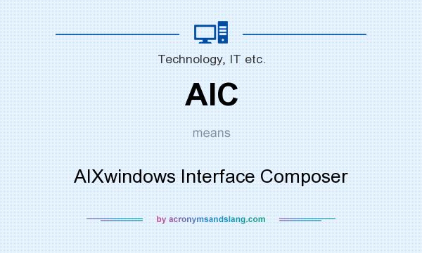 What does AIC mean? It stands for AIXwindows Interface Composer