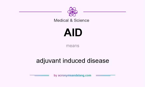 What does AID mean? It stands for adjuvant induced disease