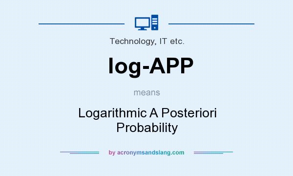 What does log-APP mean? It stands for Logarithmic A Posteriori Probability