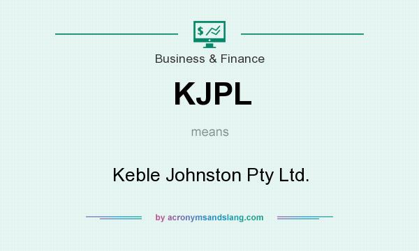 What does KJPL mean? It stands for Keble Johnston Pty Ltd.