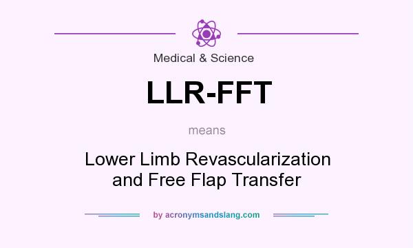 What does LLR-FFT mean? It stands for Lower Limb Revascularization and Free Flap Transfer
