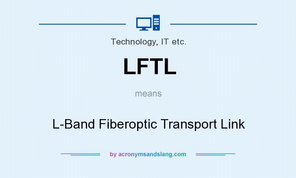 What does LFTL mean? It stands for L-Band Fiberoptic Transport Link