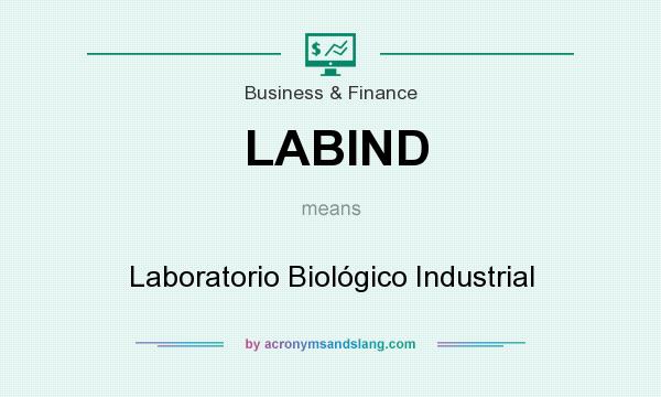 What does LABIND mean? It stands for Laboratorio Biológico Industrial