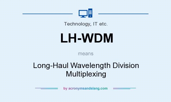 What does LH-WDM mean? It stands for Long-Haul Wavelength Division Multiplexing