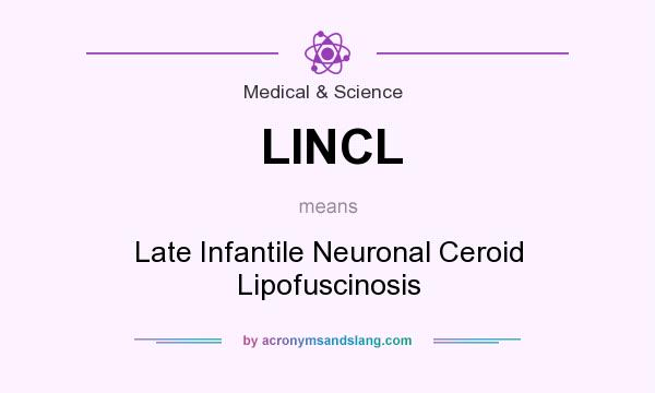 What does LINCL mean? It stands for Late Infantile Neuronal Ceroid Lipofuscinosis