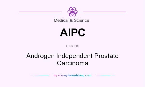 What does AIPC mean? It stands for Androgen Independent Prostate Carcinoma