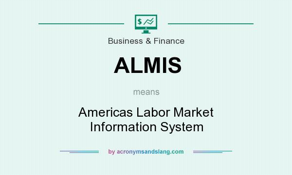 What does ALMIS mean? It stands for Americas Labor Market Information System