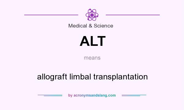 What does ALT mean? It stands for allograft limbal transplantation