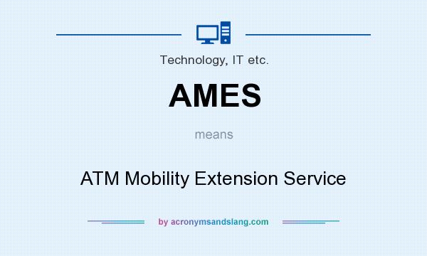 What does AMES mean? It stands for ATM Mobility Extension Service