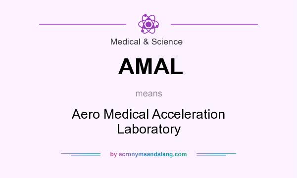 What does AMAL mean? It stands for Aero Medical Acceleration Laboratory