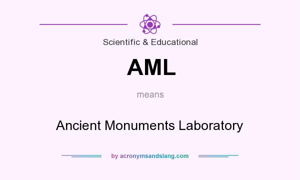 What does AML mean? It stands for Ancient Monuments Laboratory
