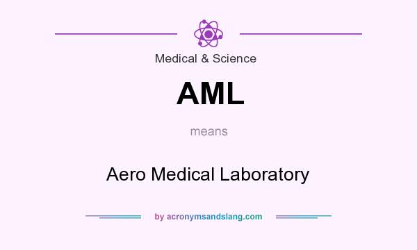 What does AML mean? It stands for Aero Medical Laboratory