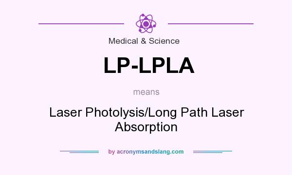 What does LP-LPLA mean? It stands for Laser Photolysis/Long Path Laser Absorption