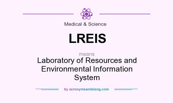 What does LREIS mean? It stands for Laboratory of Resources and Environmental Information System