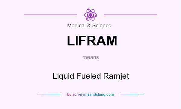 What does LIFRAM mean? It stands for Liquid Fueled Ramjet