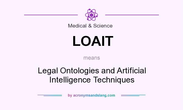 What does LOAIT mean? It stands for Legal Ontologies and Artificial Intelligence Techniques