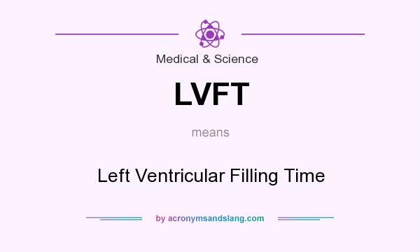 What does LVFT mean? It stands for Left Ventricular Filling Time