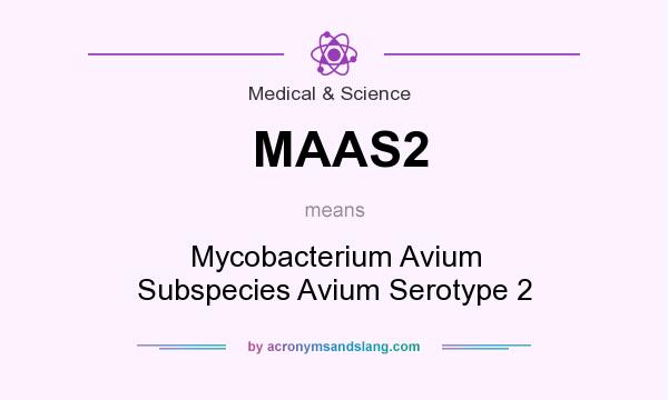 What does MAAS2 mean? It stands for Mycobacterium Avium Subspecies Avium Serotype 2