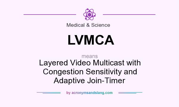 What does LVMCA mean? It stands for Layered Video Multicast with Congestion Sensitivity and Adaptive Join-Timer