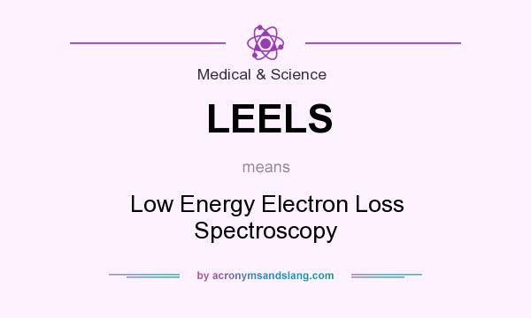 What does LEELS mean? It stands for Low Energy Electron Loss Spectroscopy