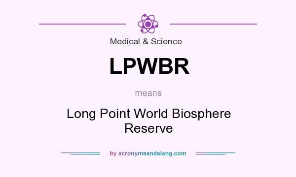 What does LPWBR mean? It stands for Long Point World Biosphere Reserve