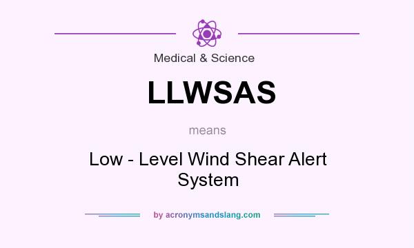 What does LLWSAS mean? It stands for Low - Level Wind Shear Alert System